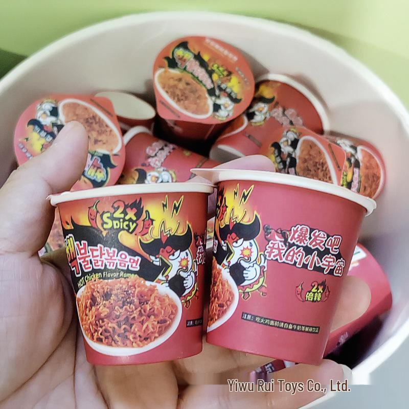 Миниатюрный набор игрушечных лапши Luosifen с курицей и аксессуарами для напитков DIY для детей