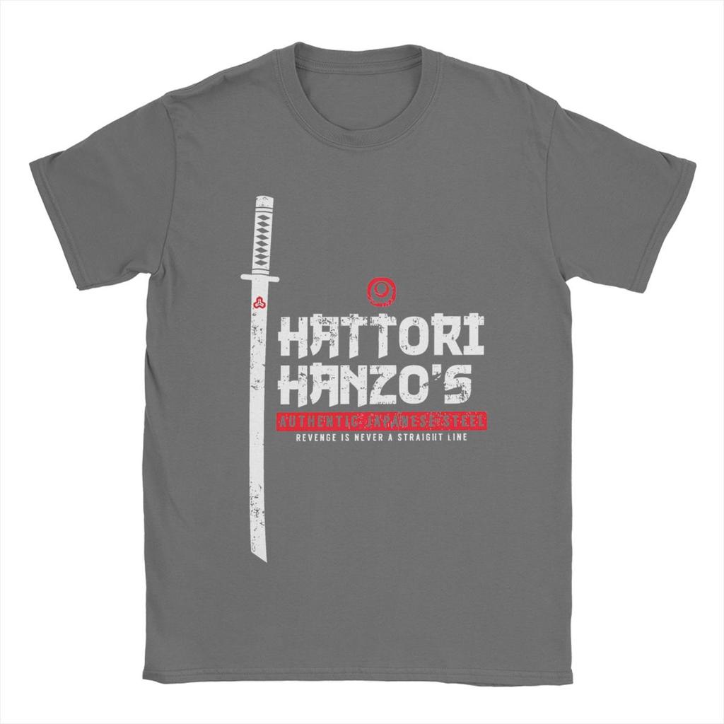 Men T-Shirts Hattori Hanzo Kill Bill Novelty Cotton Tee Shirt Short Sleeve T Shirts O Neck Clothes Graphic
