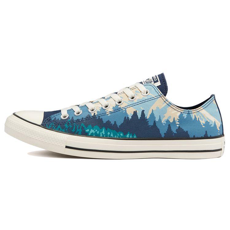 

Converse Chuck Taylor All Star The Great Outdoors Повседневные Удобные Низкие Кеды из Канваса Унисекс Синий Зеленый 170846C 35
