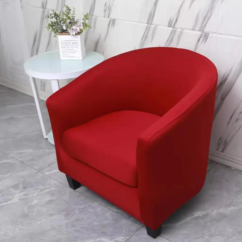 Armchairs Chair Covers Stretch Single Sofa Slipcover Sofa Couch Cover for Bar Counter with Seat Covers Funda De Sofá Individual
