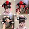 Flower Hanfu Headband Pearl Ancient Style Hair Hoop Classical Chinese Style Headwear  Princess