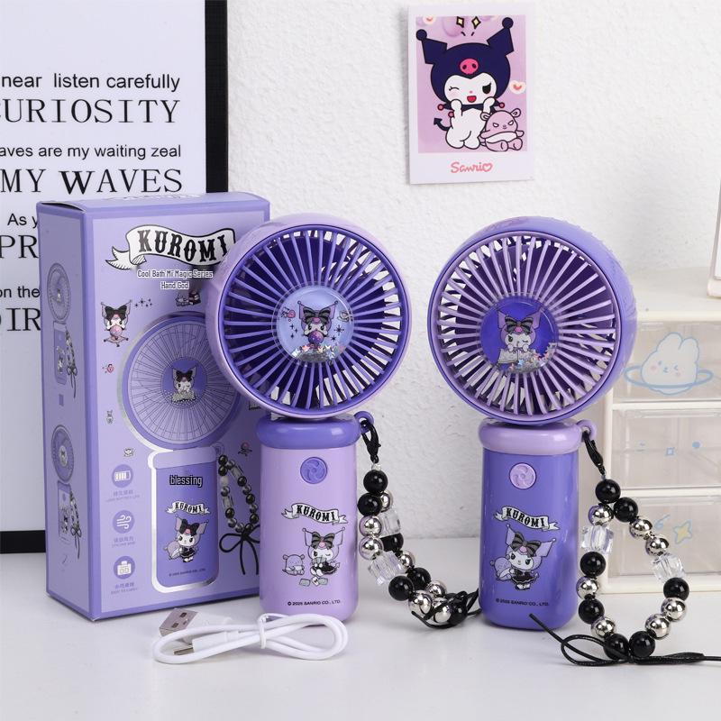 

Sanrio Authorized USB Rechargeable Handheld Fan for Women – Cute and Portable 2026 Summer Fan Three Speeds [500mAh]