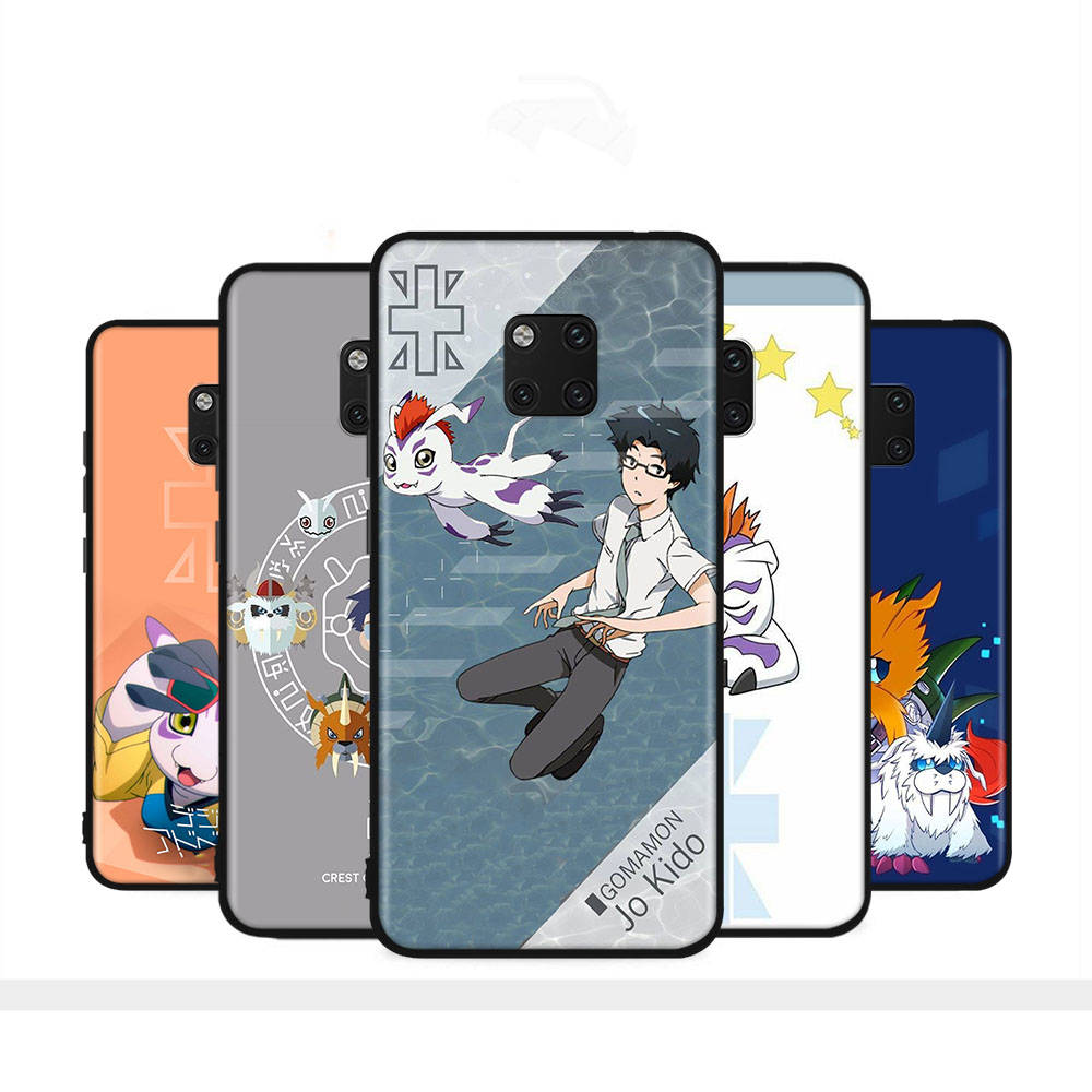 WD48 Digimon Agumon BiyomonBlack Sofe Case for Xiaomi Poco X6 X4 M5 M6 F5 F6 C65 C55 C50 C51 C40 Pro Redmi 14C A3X 13C 12C 11T 10A 9C Note 7 6 8A Plus