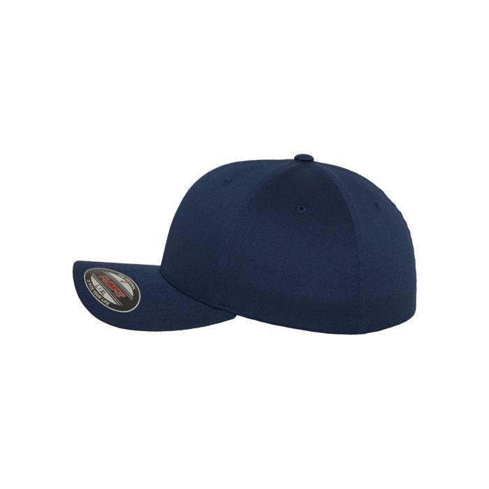 Casquette - Flexfit - Wooly Combed - Bleu Marine - Mixte - Sportswear