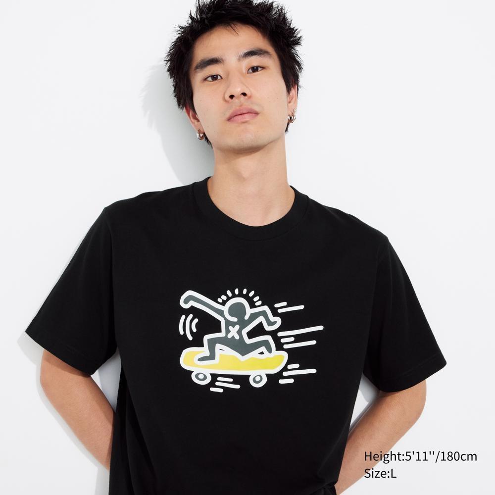 

Архив UNIQLO NY POP ART UT (графический Т, короткий рукав) Кейт Харинг