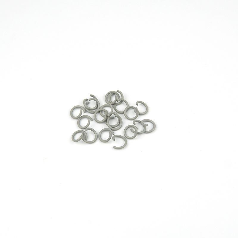 Breloc cu inel de fier colorat pentru bijuterii și brățări DIY