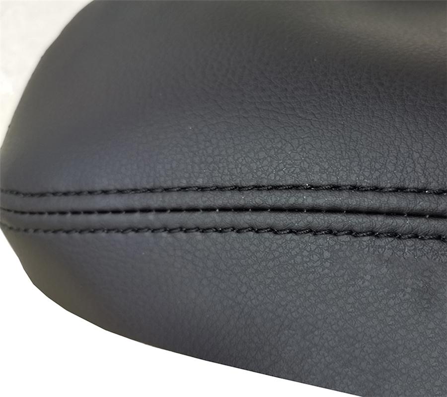 For Dodge Ram 02-08 Leather Center Console Lid Armrest Cover Black Handrail sleeve