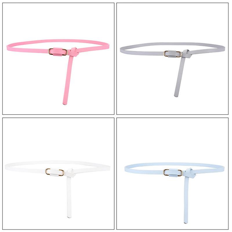 Women'S Belt Trend Golden Buckle Belt Personalized Decoration Paired With Long Pants Jeans Belt Soft Cheap Belt Youth Belt