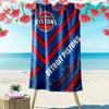 Name Custom Detroit Pistons Print Beach Towel, Large Soft Quick Dry Towel for Beach Camping Swimming
