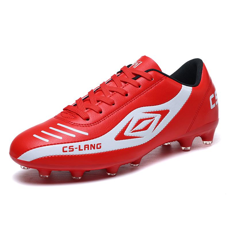 Hot Sale Football Shoes For Men Women Long Spike Soccer Shoes Top Quality Sport Shoes Unisex Game Training Sneakers
