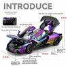 1/24 McLaren Electroplated Version of Senna Alloy Car Model Pull Back Children's Fun Play Parent-child Interactive Car