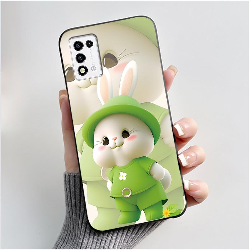 For ZTE Libero 5G III, A202ZT Soft Silicone Black Case For ZTE Libero 5G II, A103ZT Popular Pattern Panda Shockproof Shell