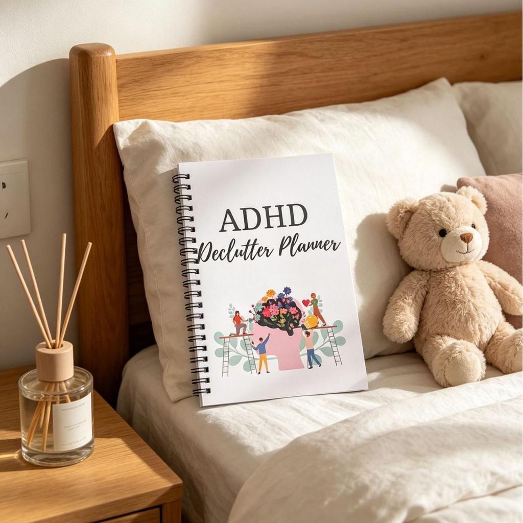 ADHD Focus Planner: Declutter & Concentration Management Notebook