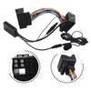 For Radio Blue Tooth Adapter Cable AUX IN Audio 12pin Wire Adapter For E83 For X3 For MINI 2001 - 2006