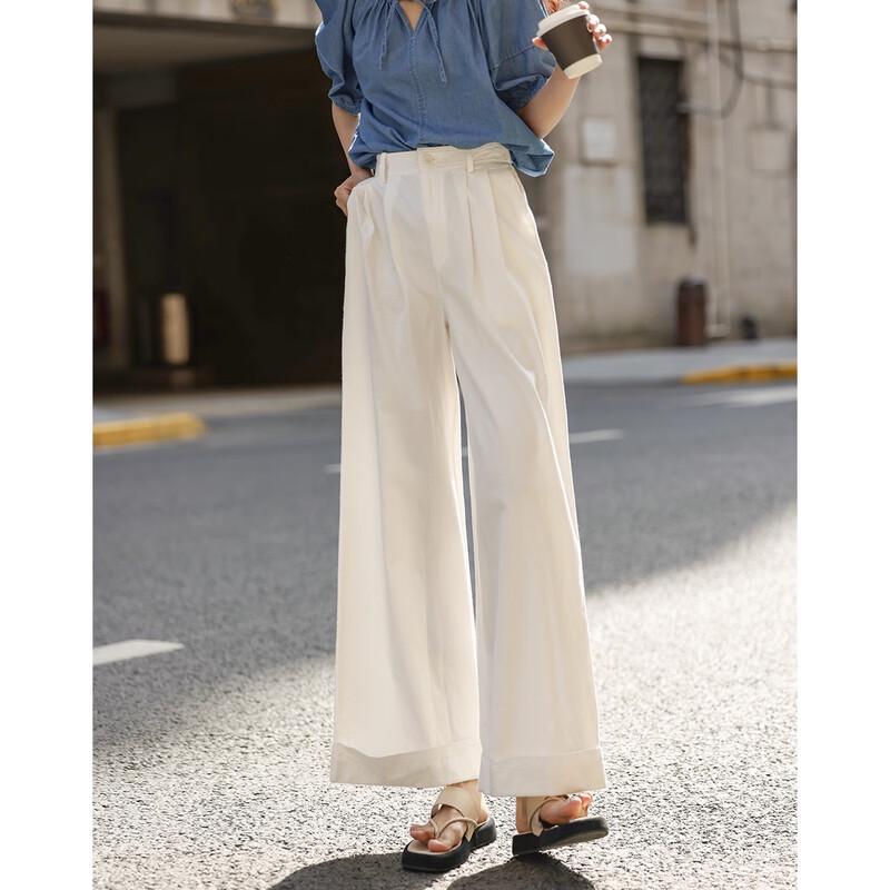 Demana Women's Chic Relaxed Casual Trousers