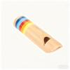Dilwe Flûte en Bois, flûte à Pistons en Bois Fipple Piccolo Flute Instrument Toy Children Aoerfu Children Percussion Instrument
