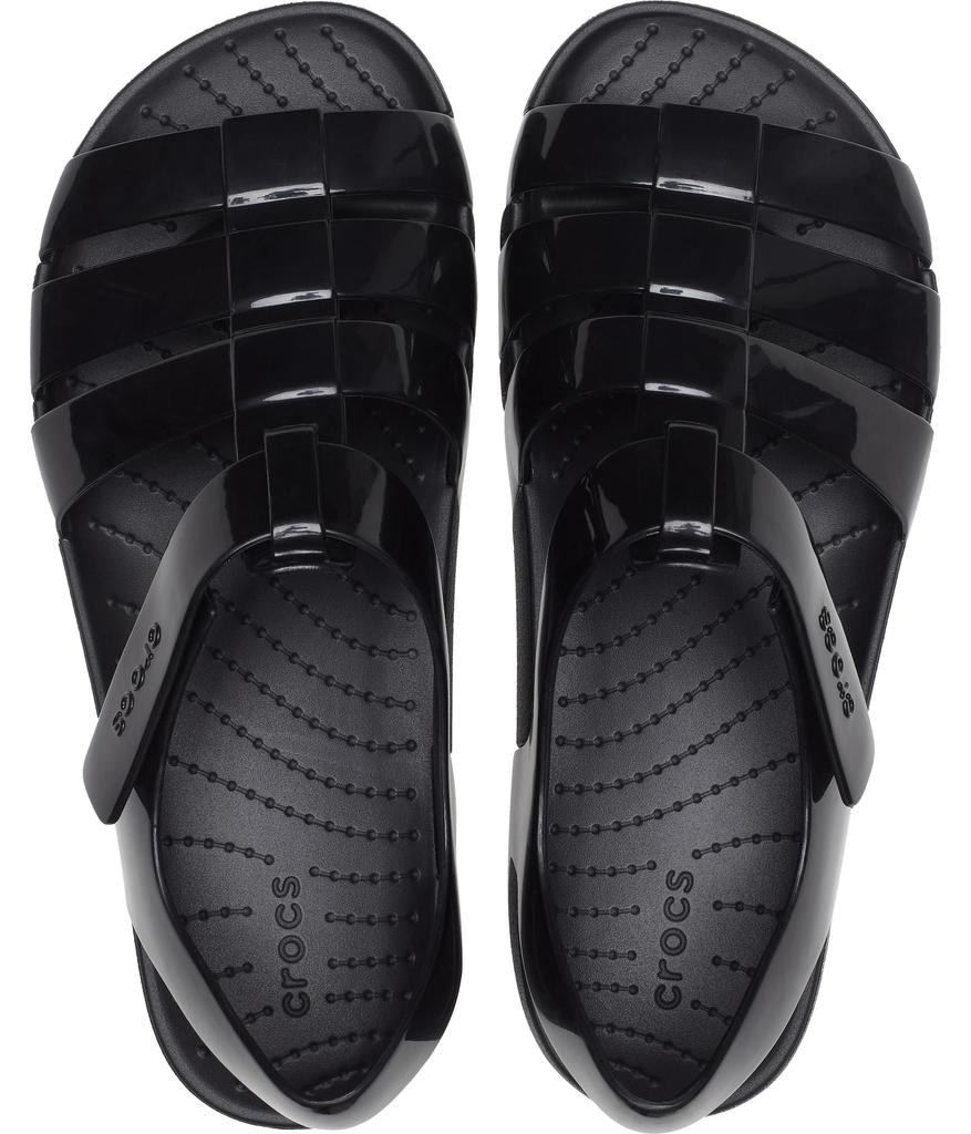 Sandále Detská veľkosť Isabella Sandále Čierne [Crocs] [18-24cm] 19.5cm