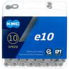 KMC E10 TURBO EPT Medium 10-Speed E-Sportbike Chain, Silver,