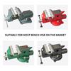 Magnetic Vise Jaws V Type Vice Jaws Protectors Cover Aluminum Alloy Multi-Purpose Vise Jaw Pads For Woodworking Plum