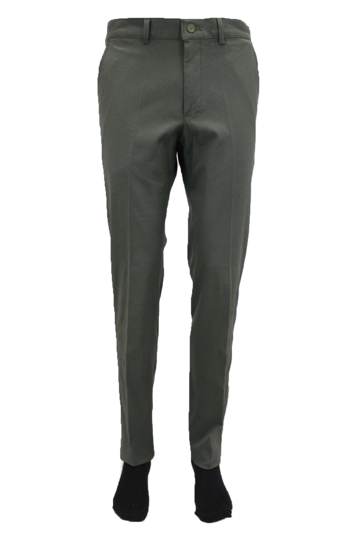 

Мужские брюки больших размеров Fistan Store Мужские льняные брюки цвета хаки зеленого классического кроя S