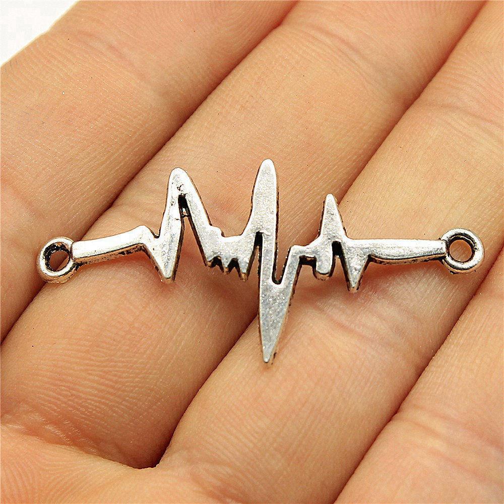 Accessories Parts Infinity Heart Love Connector Minimalist Jewelry Components QA027