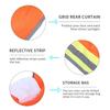 Reflective Hard Hat Orange Helmet Portable Sun Shade  Outdoor