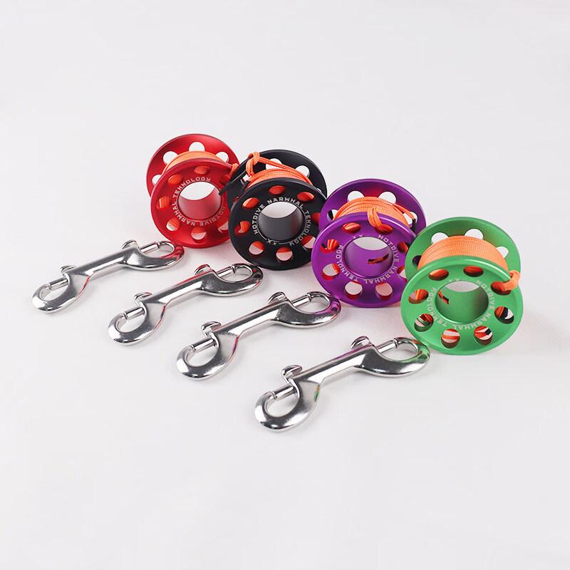 HOTDIVE Reflektierendes Nylon aufblasbares Tauch-SMB & Zubehör