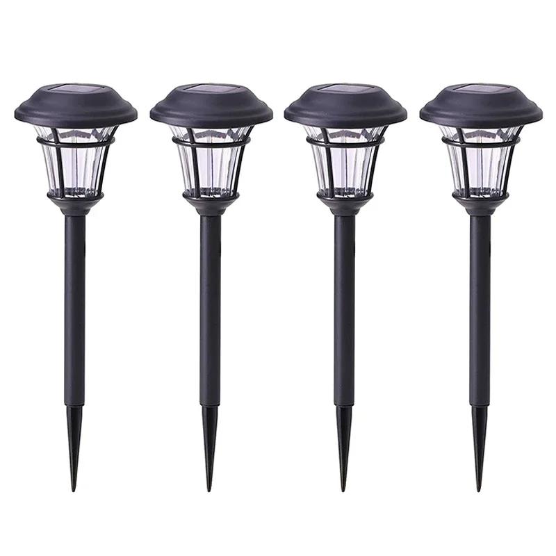 Solar Courtyard LED Ground Light Waterproof Outdoor Garden Decorative Pathway Lights for Patio Lawn Walkway Street