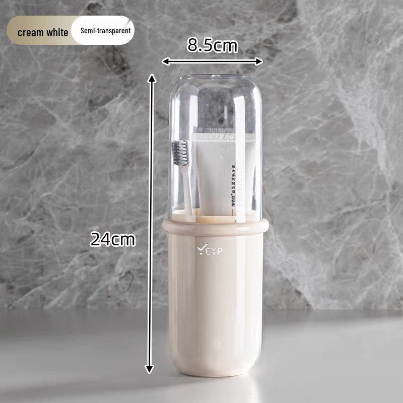 Portable Travel Toothbrush and Rinsing Cup for Kids - Tooth Mug & Holder