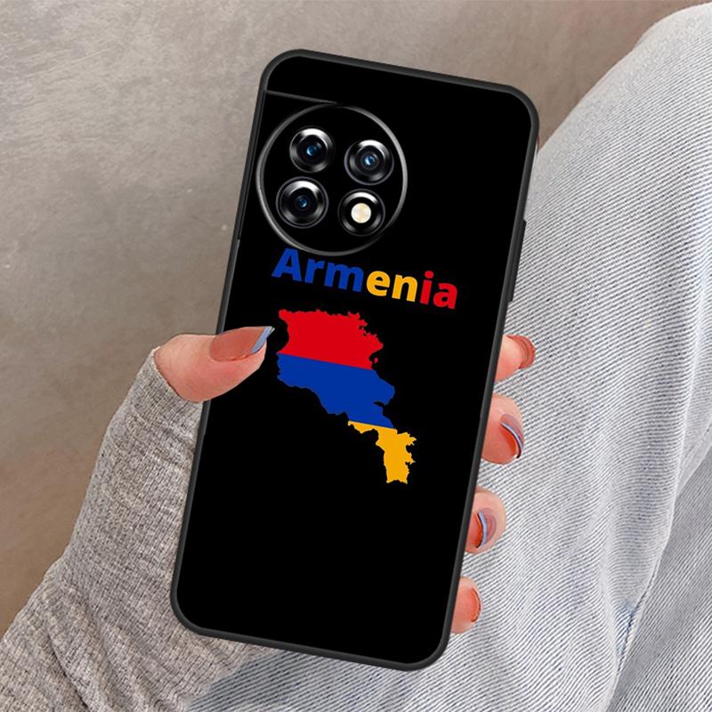 Armenia Armenian Flag Cover For OnePlus Nord 4 3 CE 2 Lite N20 N10 N30 OnePlus 8T 10T 13 13R 12 12R 11 10 Pro Case