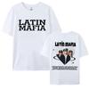 Rock Band Latin Mafia Mexico Tour 2025 Merch Tee Shirt for Men Women Fashion Gothic Pop Music Tshirt Casual 100 Cotton T Shirt