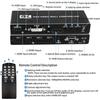 Controlador de Videowall HDMI 4K 2x2 Procesador de Videowall HDMI/DVI 1080P@ 60Hz con Salida de Audio; Combina 4 Pantallas de TV en una Única Pantalla de Pared