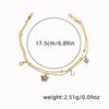 Crystal Cubic Zircon Charm Braclets Girls Hand Chains Wristband Turkish Blue Evil Eye Flower Stainless Steel Bracelets for Women