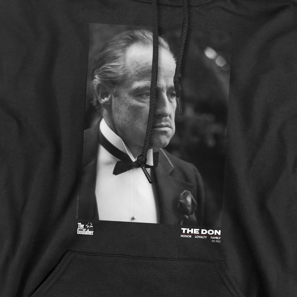 The Godfather Mens Don Vito Corleone Photograph Hoodie