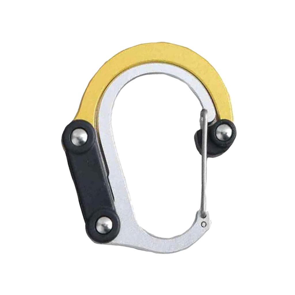 Deluxe Carabiner Clip and Hook for Travel Camping Backpack Handbag Bag