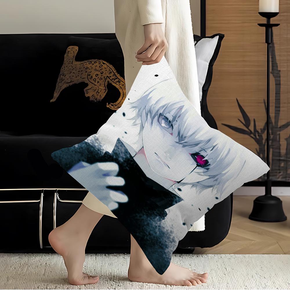 Tokyo Ghoul Stitch Lucky Dragon Pillow Cover Sofa Cushion Cover Home Room Decoration Children Gift