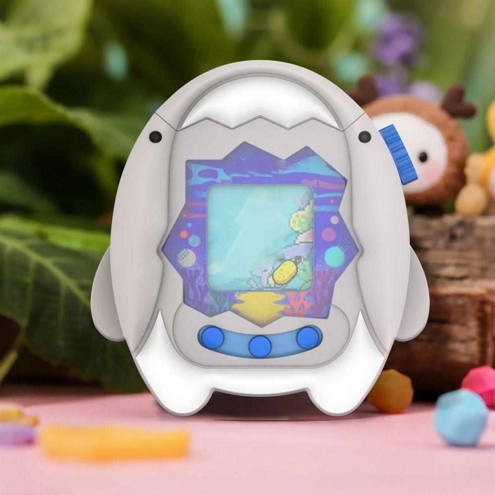 Silicone Games Console Protective Case Anti-Scratch Shockproof Skin Cover Sleeve with Lanyard for Tamagotchi Paradise