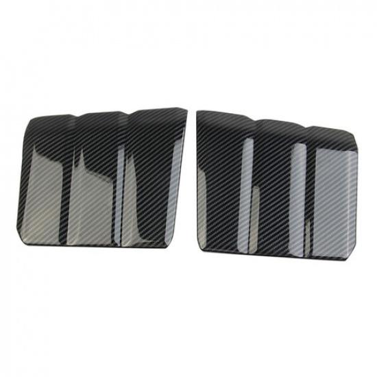 Carbon Fiber Style Engine Shroud Cover Panel Trim For Toyota Tundra +