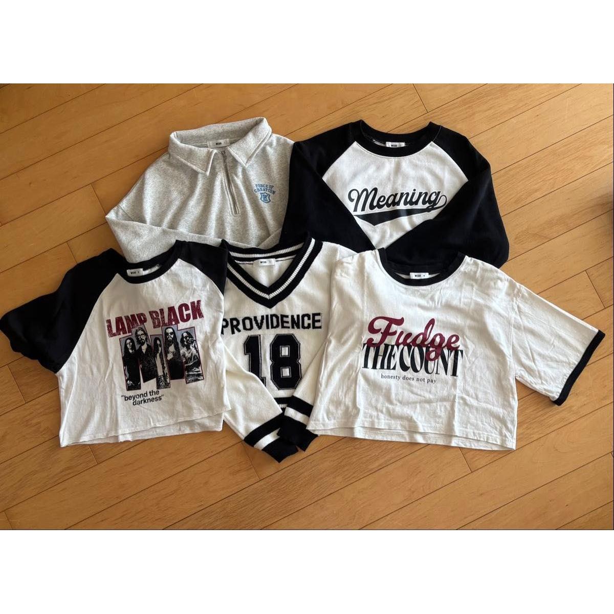 WEGO Women s Knit Sweatshirt T-shirts in total of 5 items