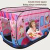 Free Shipping: Foldable Kids' Car Tent and Ball Pool for Indoor Play