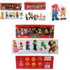 Sechsteiliges Super Mario Bros Actionfiguren-Spielzeugset mit Luigi, Yoshi und Pilz-Sammelfiguren für Kinder