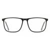 Full Rim Square Shiny Black Smartbuy Collection Tiantian Blue Light Block Cp132 Fashion Unisex Eyeglasses