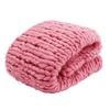 Handmade Thick Wool Blanket Knitted Throw Large Soft Bed Home Sofa Bedspread