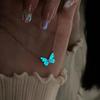 Sweet Butterfly Necklace Luminous Women Jewelry Cute Butterfly Bracelet  Collar Chain