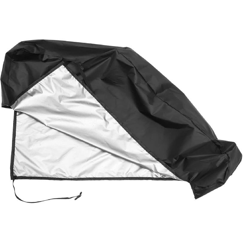 Trailer Hitch Cover 34X24X16 Inch Travel Trailer Tongue Jack Protector Waterproof Dustproof Rv Tow Hitch Cover for Car Caravan