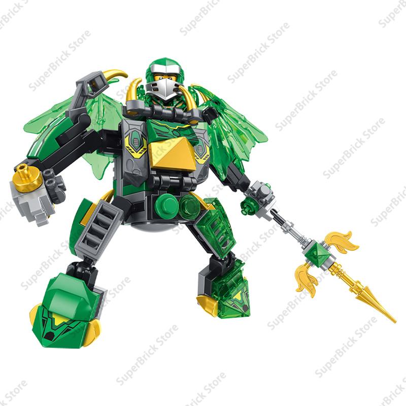 Klassische Anime Ninja Kai Smith Cole Jay Walke Lloyd Legacy Mecha Modell Actionfigur Bausteine Set Steine DIY Kinderspielzeug