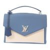 LOUIS VUITTON  M51415 2WAY bag blue/Ivory Taurillon Clemence Women