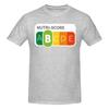 Unisex Creative NutriScore Trendy T Shirt Streetwear Cotton Tshirt Unisex