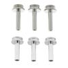 3 Pcs Trumpet Connecting Rod Piston Valve Key Screw for Trumpet Brass Instrument Accessory