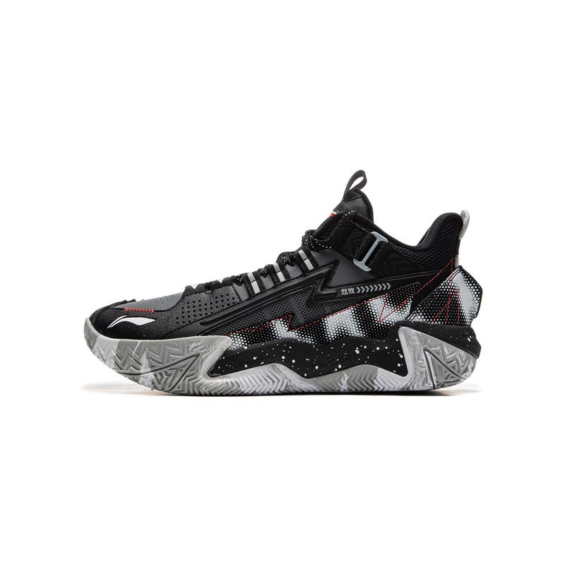 Li Ning YOUNG Synthetic Leather Comfortable Slip Resistant Cushioning Abrasion Resistant Breathable Low top YKBU082-1 37